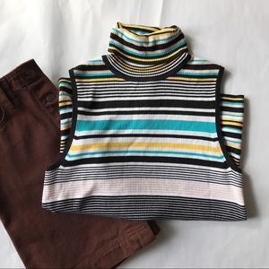 Liz Claiborne sleeveless turtle neck sweater